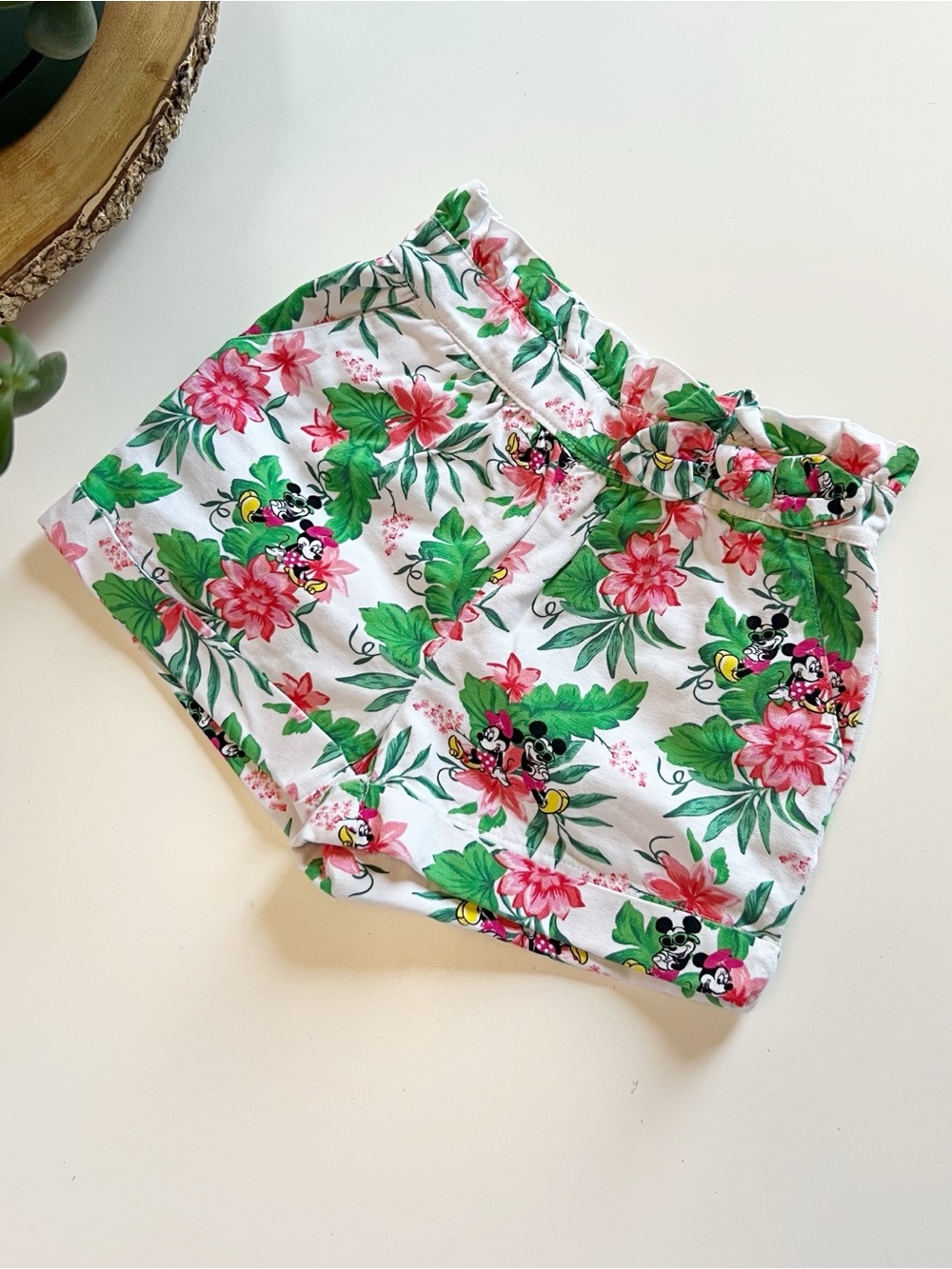 Janie and Jack X Disney Mickey & Minnie Mouse Hawaiian Shorts | Size 4